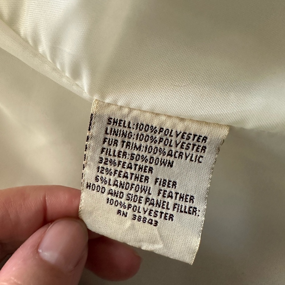 Off White Down Jacket - image 2